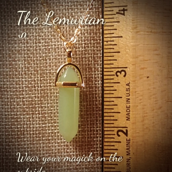 Natural Adventurine Chakra Boho Gypsy Necklace - Picture 3 of 5